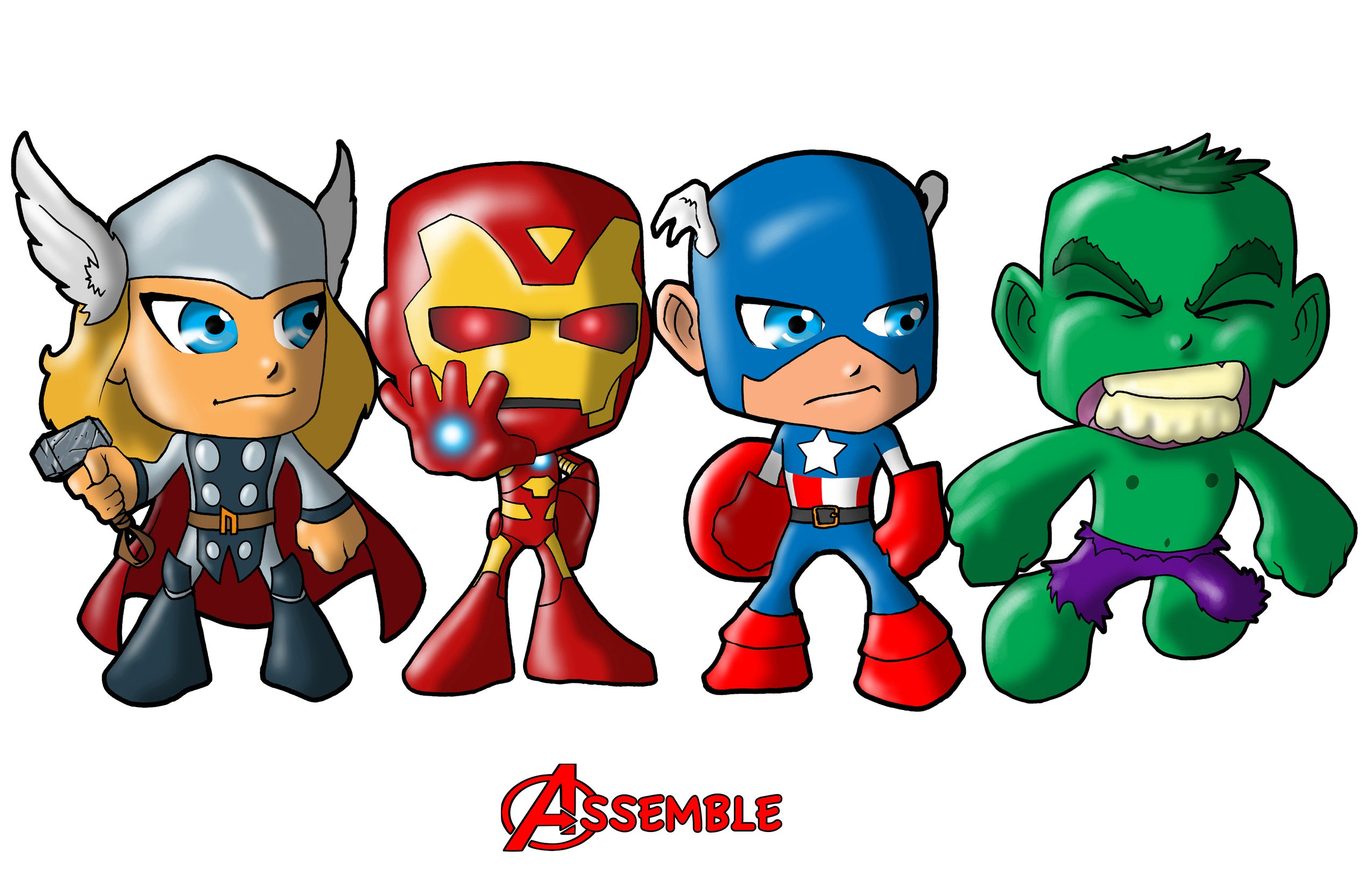 Chibi Avengers